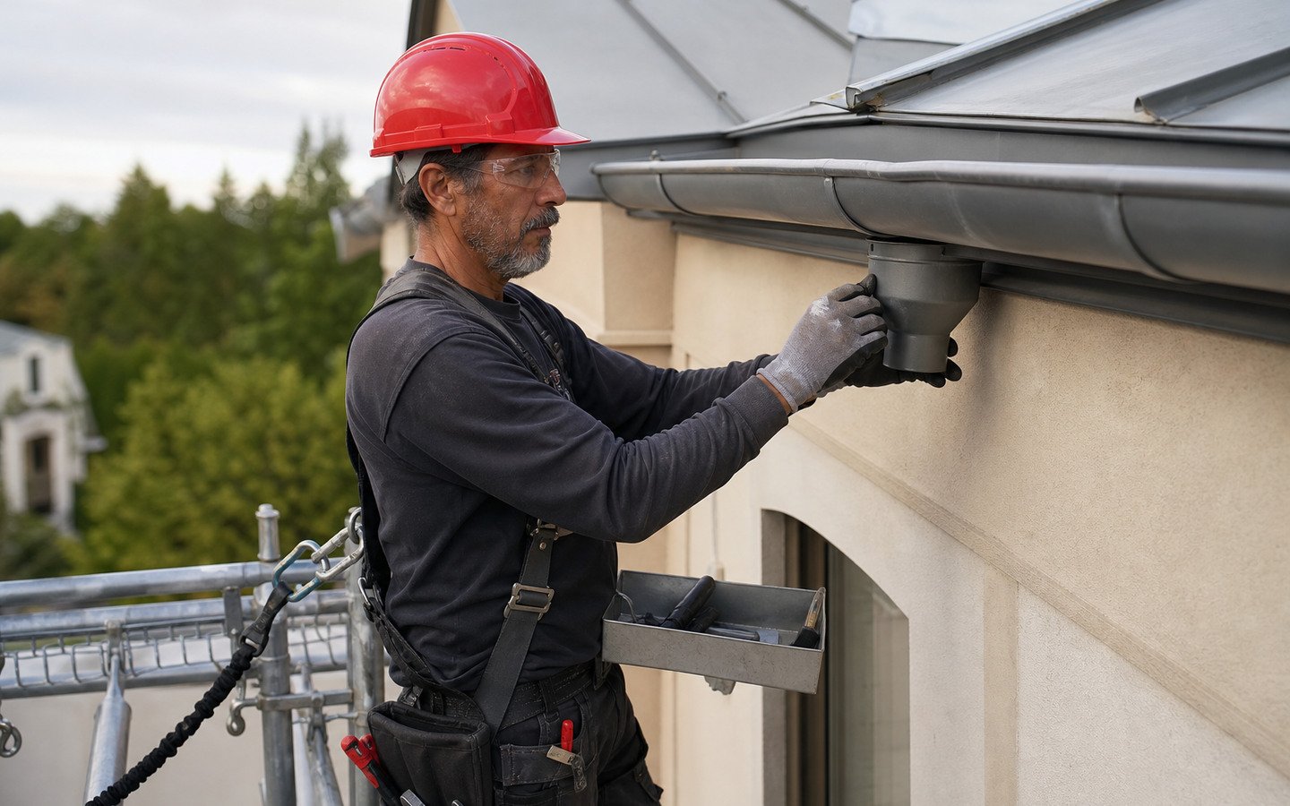 Dachrinnen und Spenglerarbeiten — RoofPruf